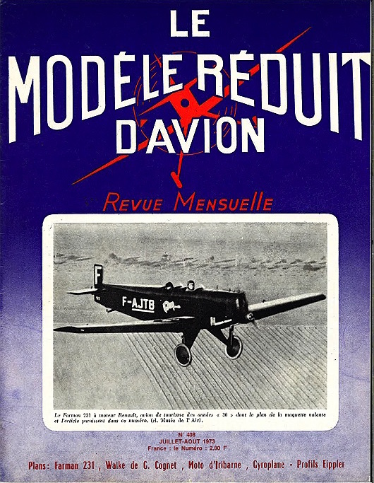 Le Modele Reduit dAvion 408